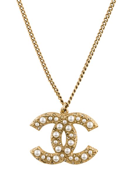 pendantif chanel|chanel pendant necklace.